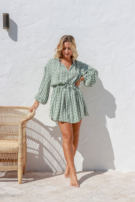 Marnie Gingham Dress
