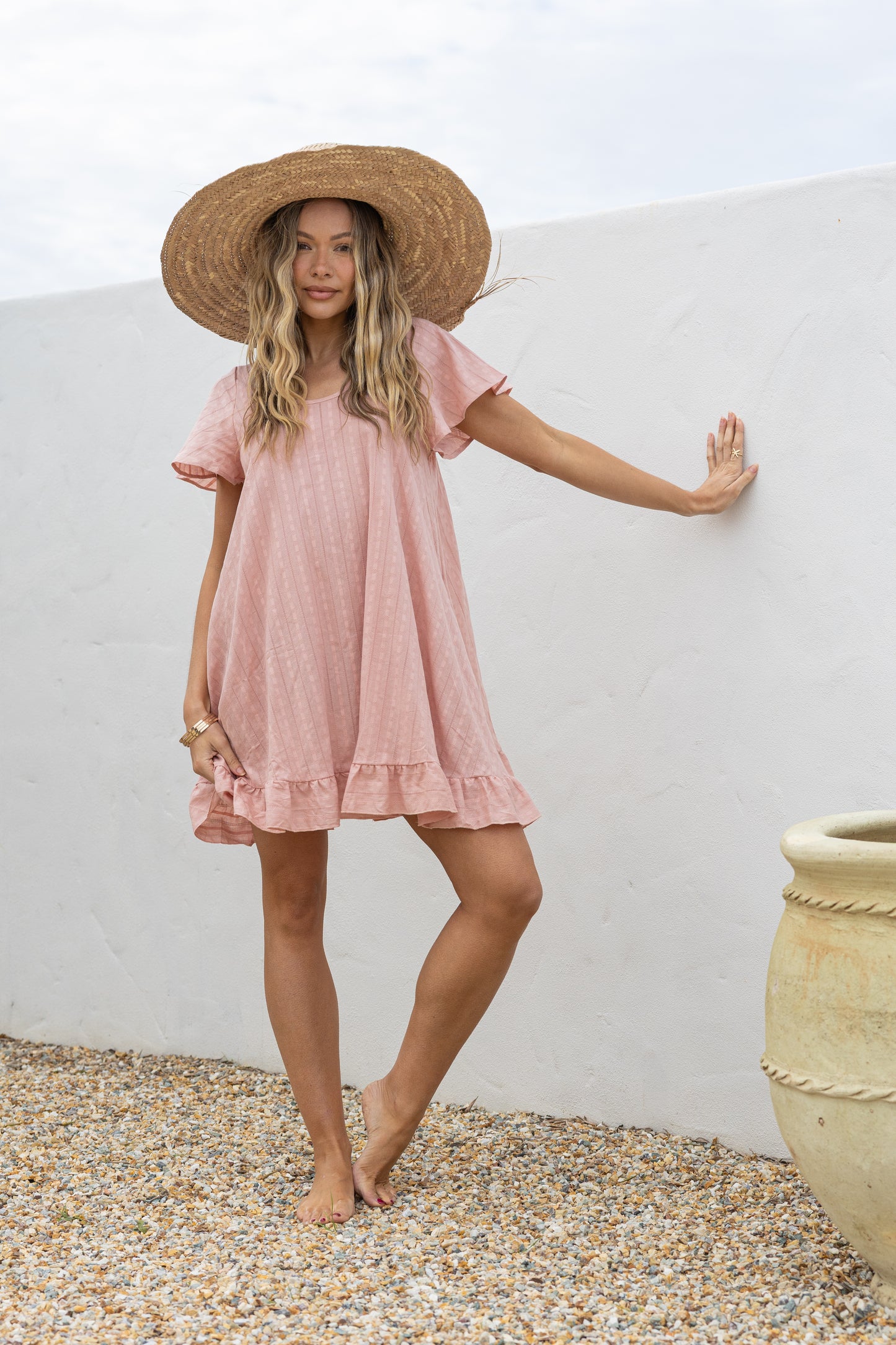 Pia Dress Dusty Pink