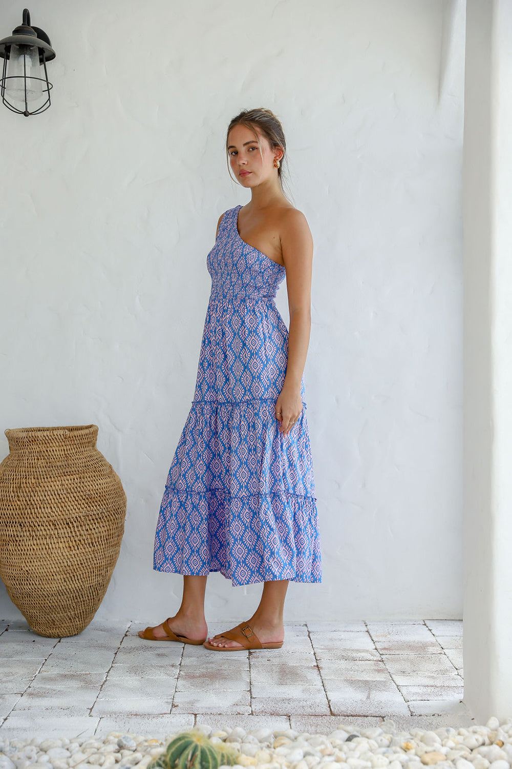 Salina One Shoulder Maxi Dress